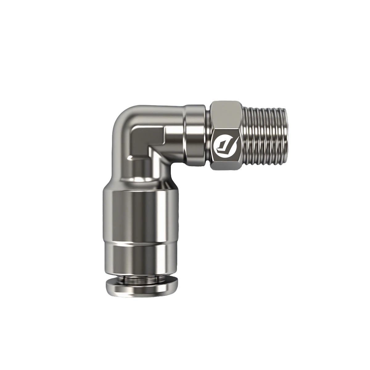 Elbow 90° Push-In Fitting（Swivel）